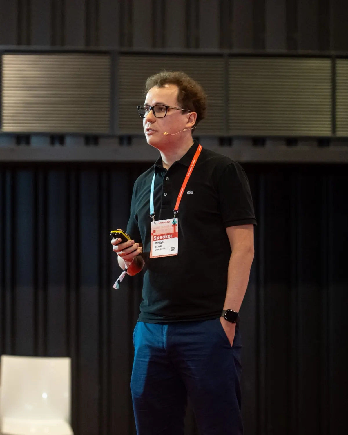 Wojtek Skalski on the Growth Stage at Infoshare 2025 in Gdańsk